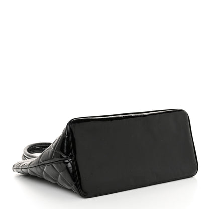 Chanel Patent Medallion Tote Black 4 of 15