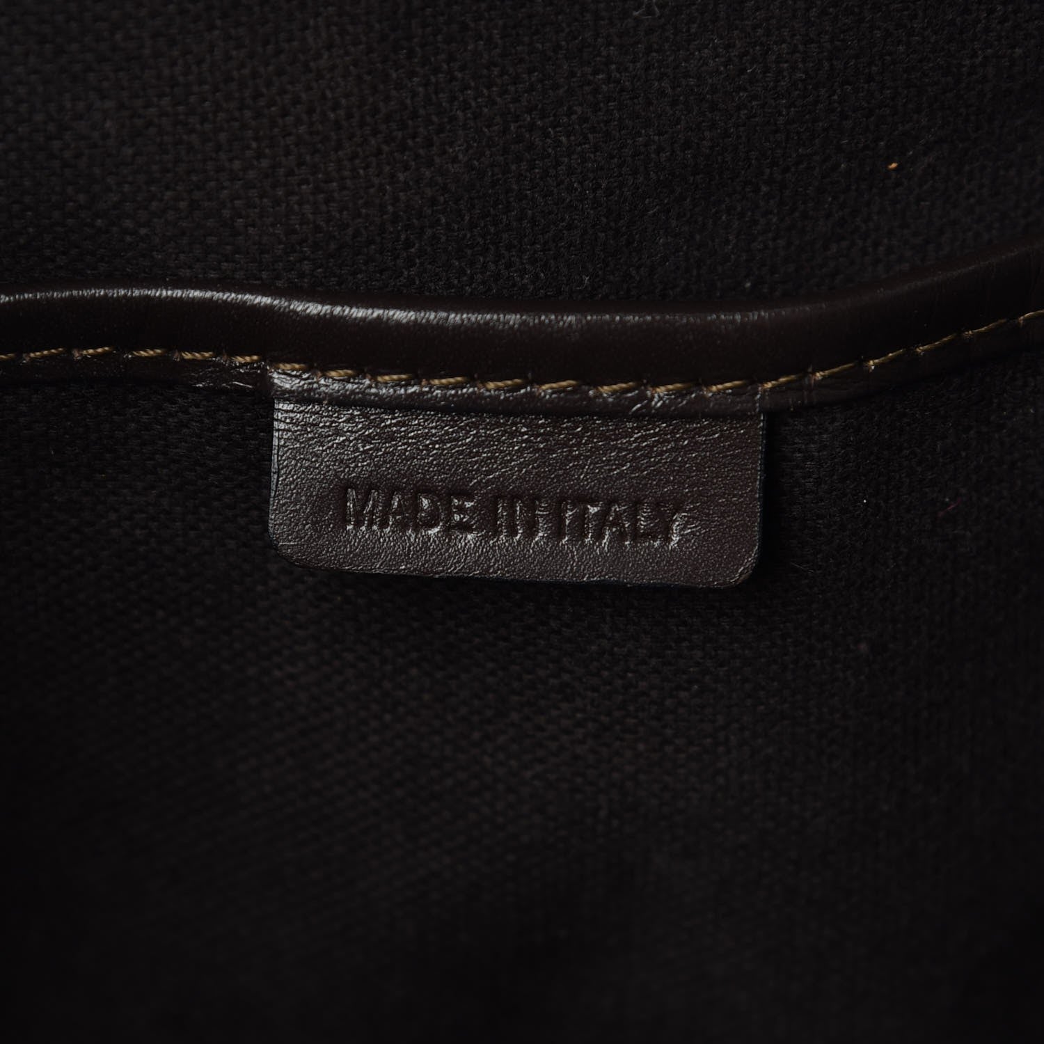 Burberry Haymarket Check Small Onslow Tote Chocolate 7 of 8