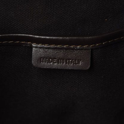 Burberry Haymarket Check Small Onslow Tote Chocolate 7 of 8