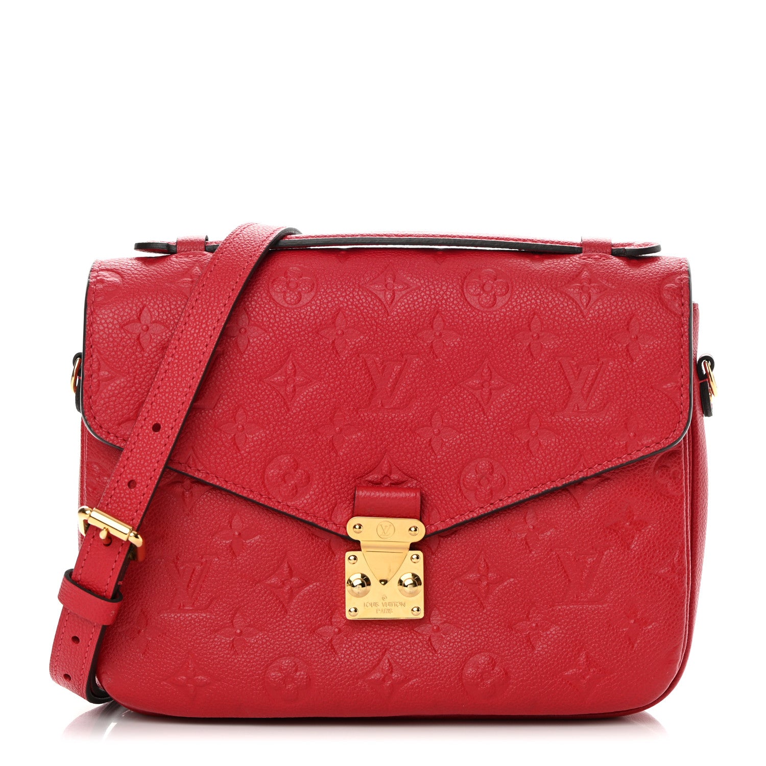 Louis Vuitton Empreinte Pochette Metis Scarlet 1 of 14