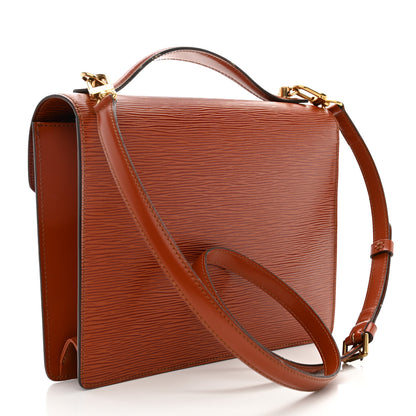 Louis Vuitton Epi Monceau BB Kenyan Fawn 3 of 9