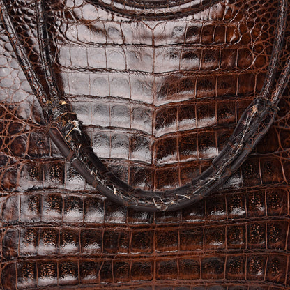 Nancy Gonzalez Crocodile Tote Brown 15 of 18