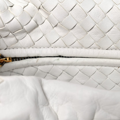 Bottega Veneta Nappa Intrecciato Maxi Veneta Hobo White 11 of 12