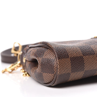 Louis Vuitton Damier Ebene Eva Clutch 6 of 10