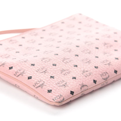 MCM Visetos Medium Crossbody Pouch Soft Pink 8 of 9