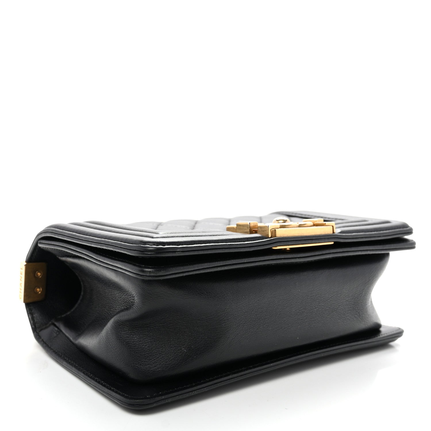 Chanel Lambskin Quilted Small Boy Flap Black 3 of 9