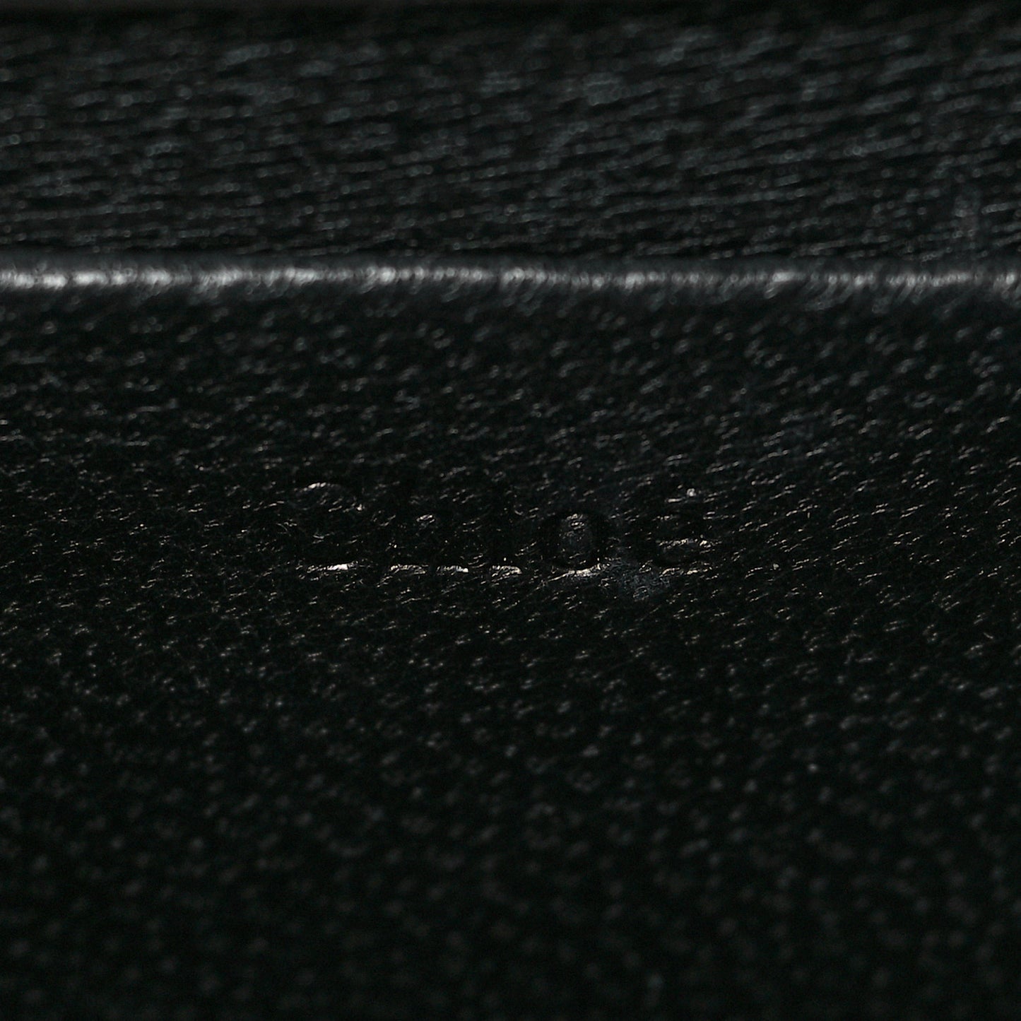 Calfskin Small Nile Bracelet Minaudiere Bag Black