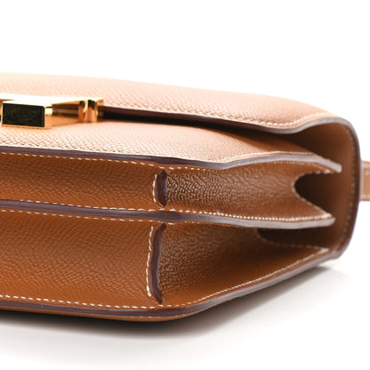 Hermes Epsom Constance 18 Gold 8 of 9