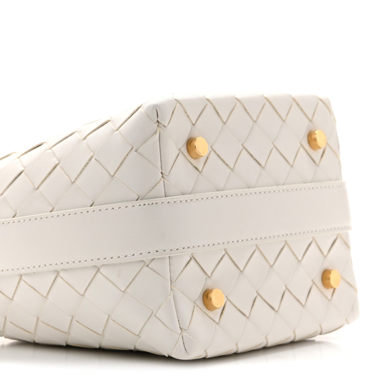 Nappa Intrecciato Heart Candy Wallace White
