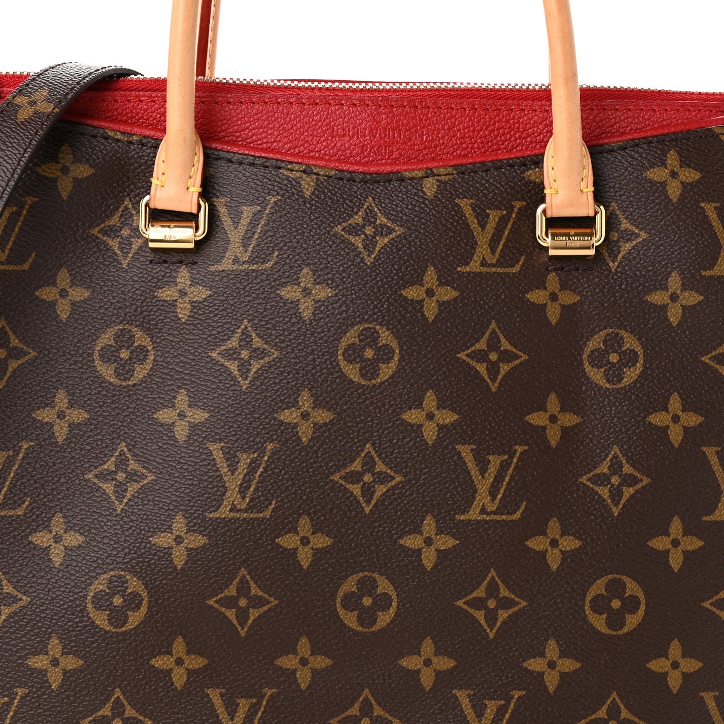 Monogram Pallas  Cherry