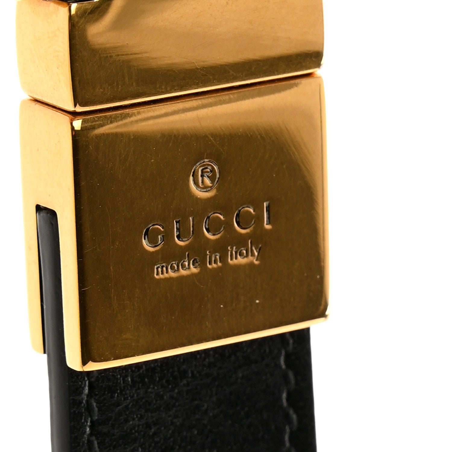 Gucci Plutone Calfskin Double G Reversible 20mm Belt 95 38 Black White 4 of 7