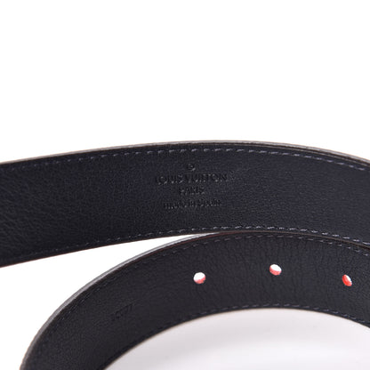 Louis Vuitton Epi 30mm LV Twist Belt 90 36 Denim Red 9 of 10
