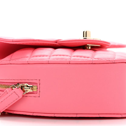 Chanel Lambskin Quilted CC In Love Heart Bag Pink 9 of 10