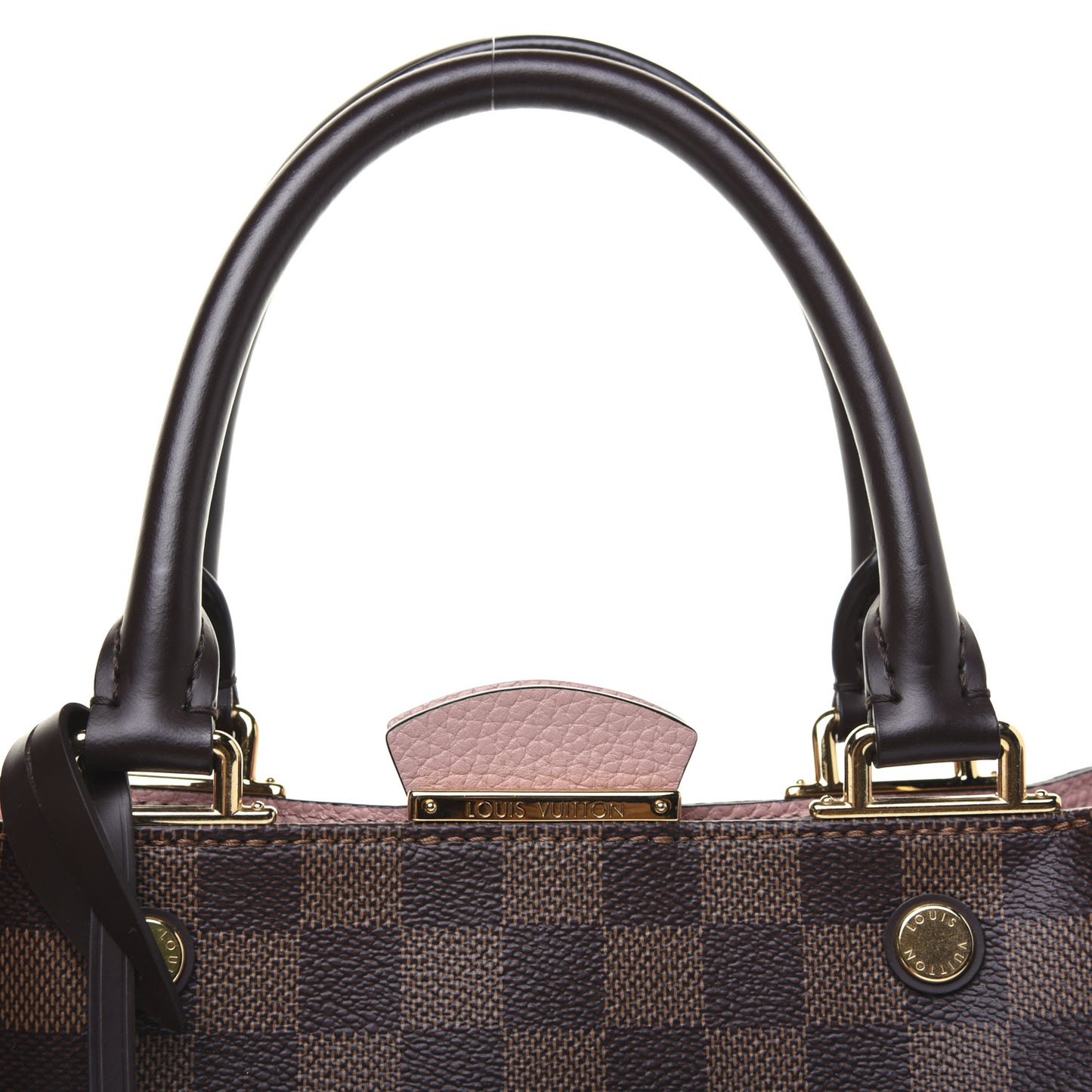 Damier Ebene Cuir Taurillon Brittany Magnolia