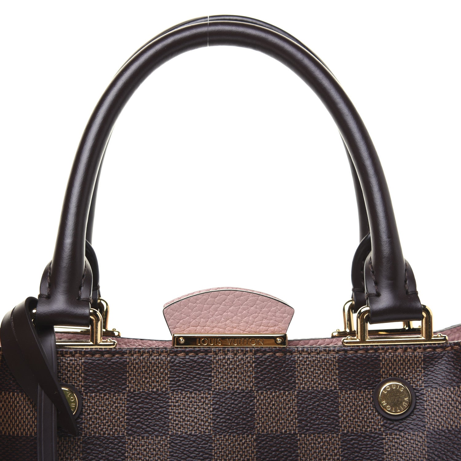 Louis Vuitton Damier Ebene Cuir Taurillon Brittany Magnolia 10 of 19