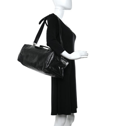 Gucci Fluffy Calfskin Morpheus Convertible Backpack Black 2 of 9