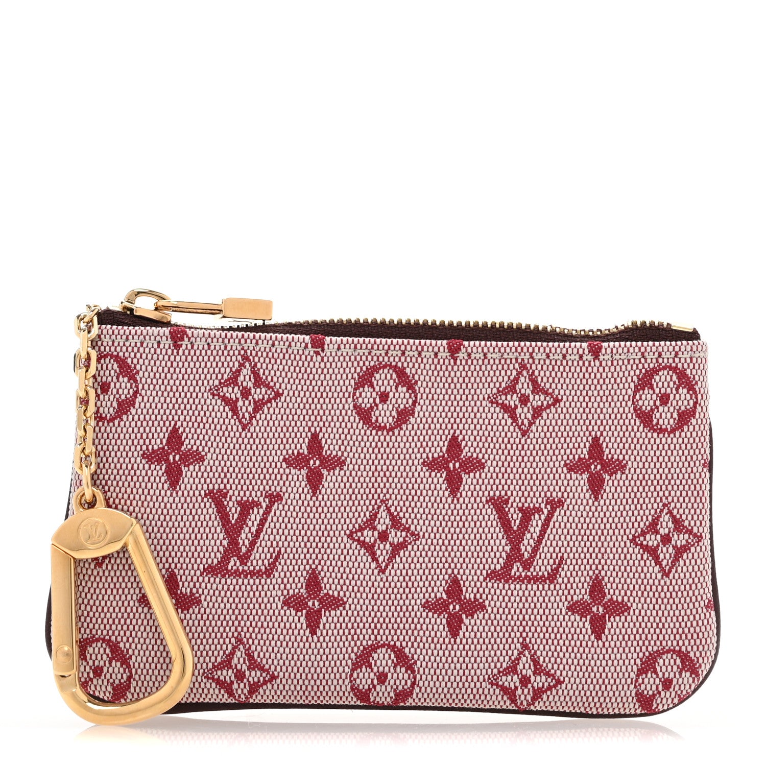 Louis Vuitton Mini Monogram Key Pouch Cherry 1 of 8