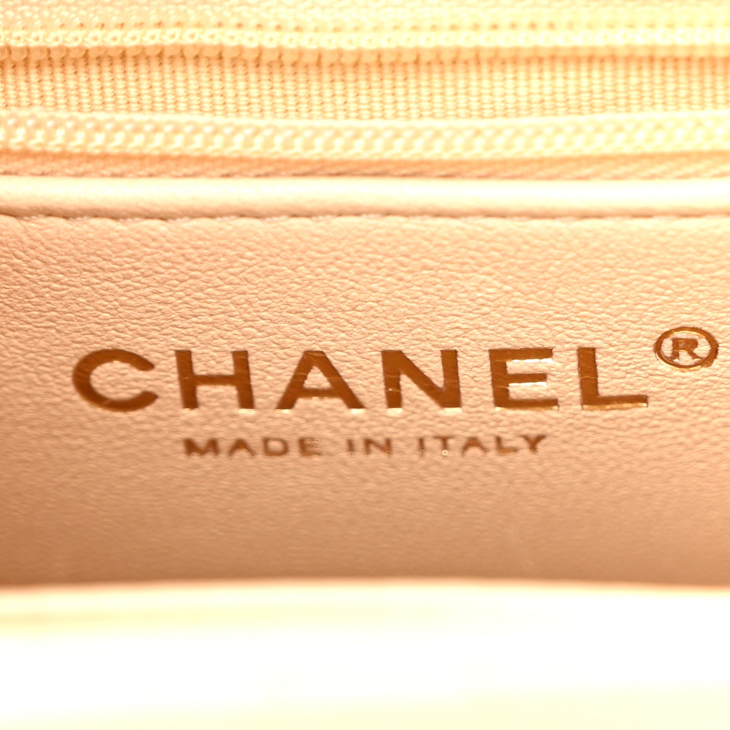 Chanel Lambskin Fringe Nano Kelly Shopper Beige 6 of 10