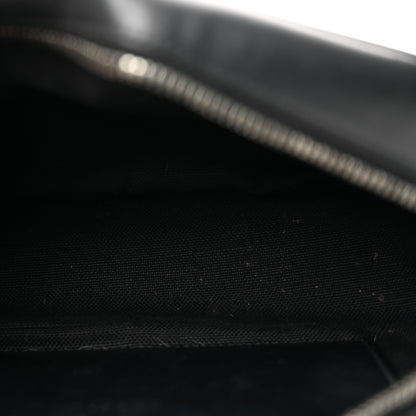 Gucci Calfskin Matelasse Monochrome Small GG Marmont Chain Shoulder Bag Black 5 of 12