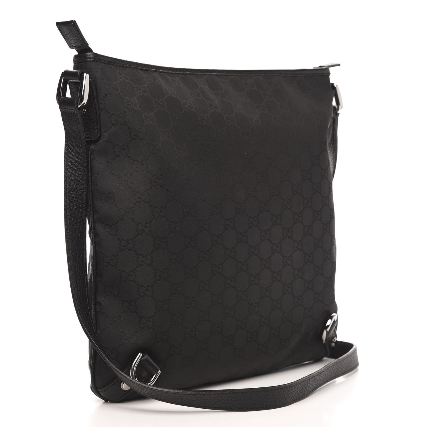 Monogram Abbey Messenger Bag Black