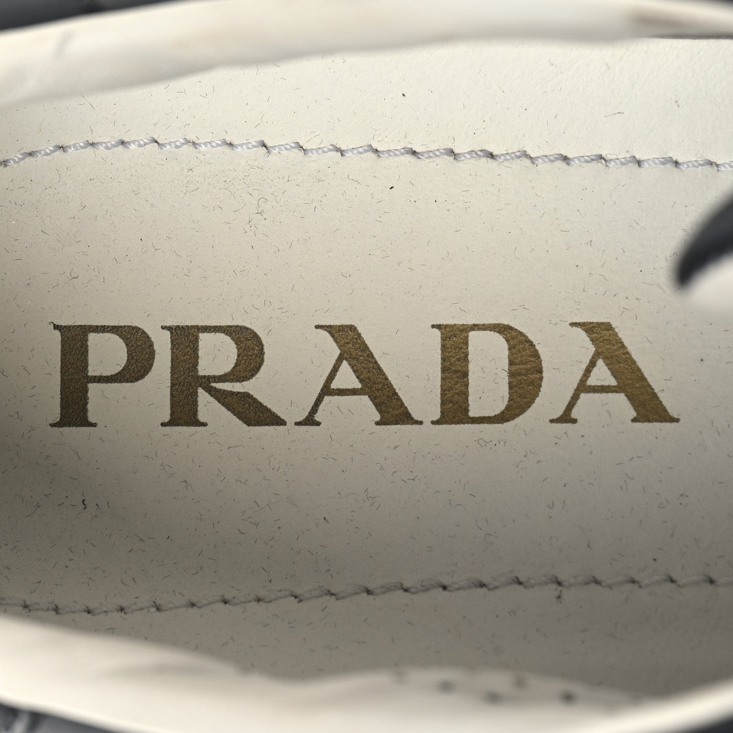 Prada Vitello Soft Triangle Womens Edge Low Top 30mm Sneakers 40 Black White 9 of 11