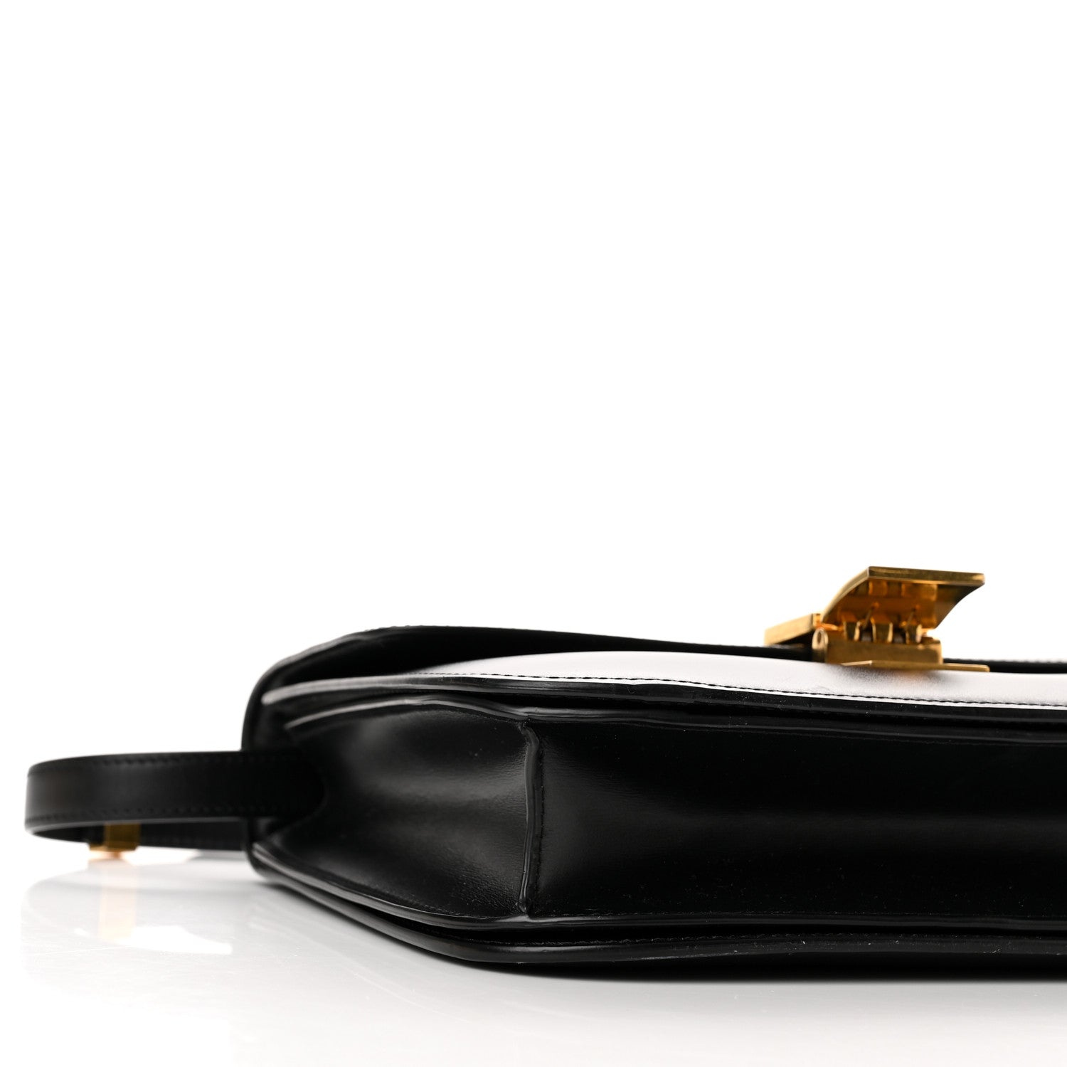 Celine Box Calfskin Medium Classic Box Flap Bag Black 9 of 13