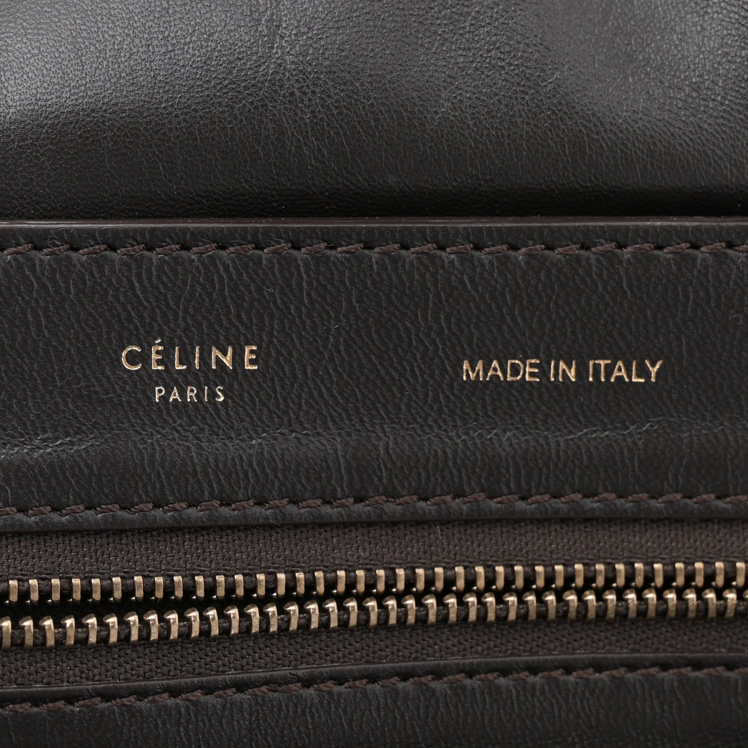 Celine Lambskin Calf Hair Leopard Print Vertical Cabas 6 of 10