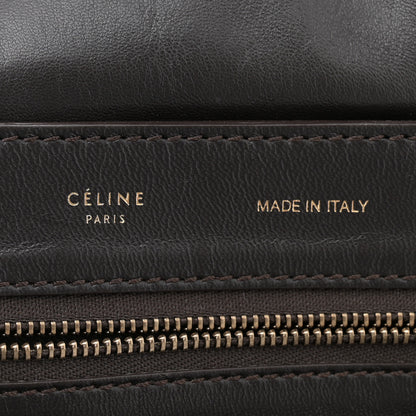 Celine Lambskin Calf Hair Leopard Print Vertical Cabas 6 of 10