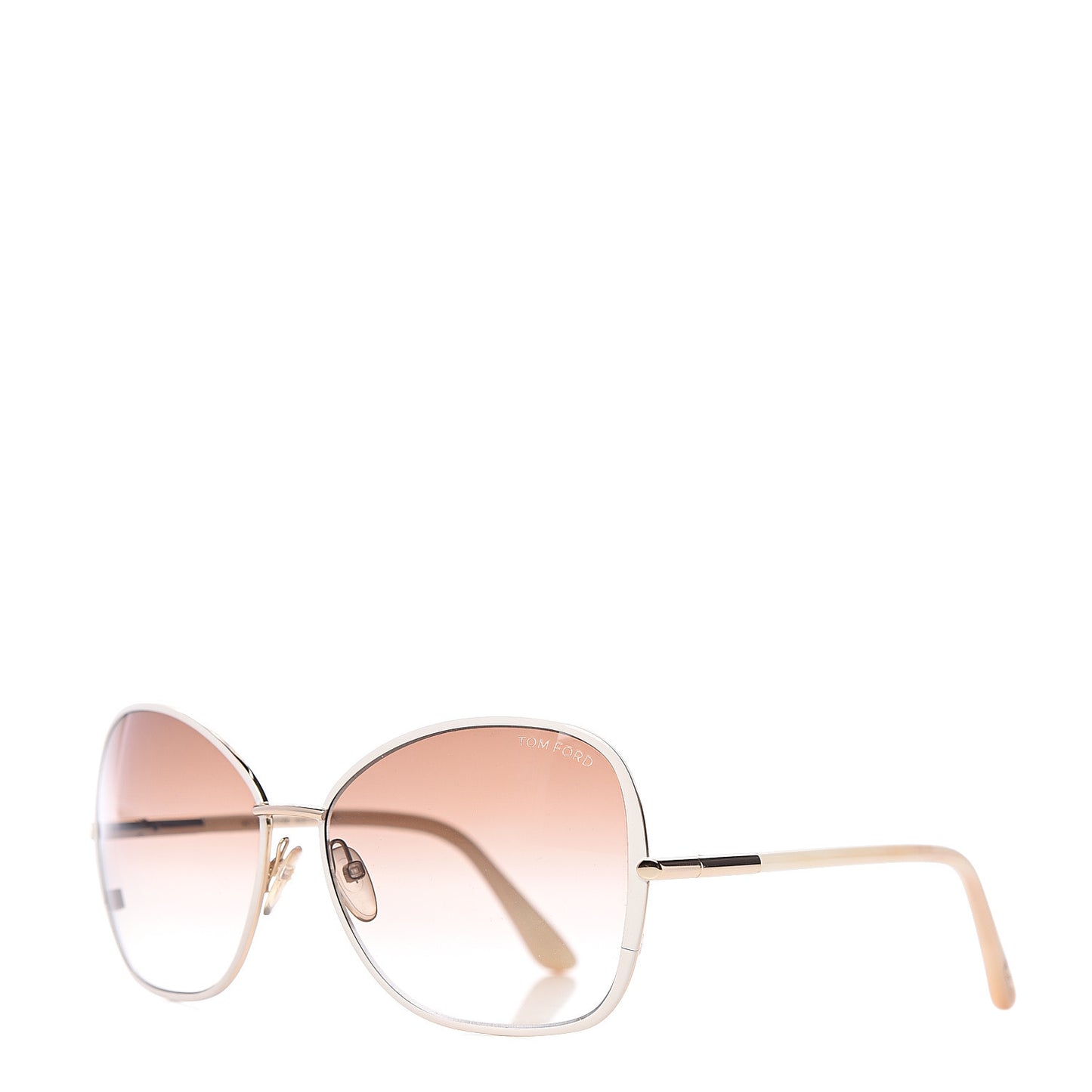 Solange Sunglasses TF319 Rose Gold White