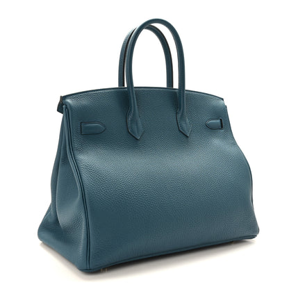 Hermes Togo Birkin 35 Colvert 3 of 12