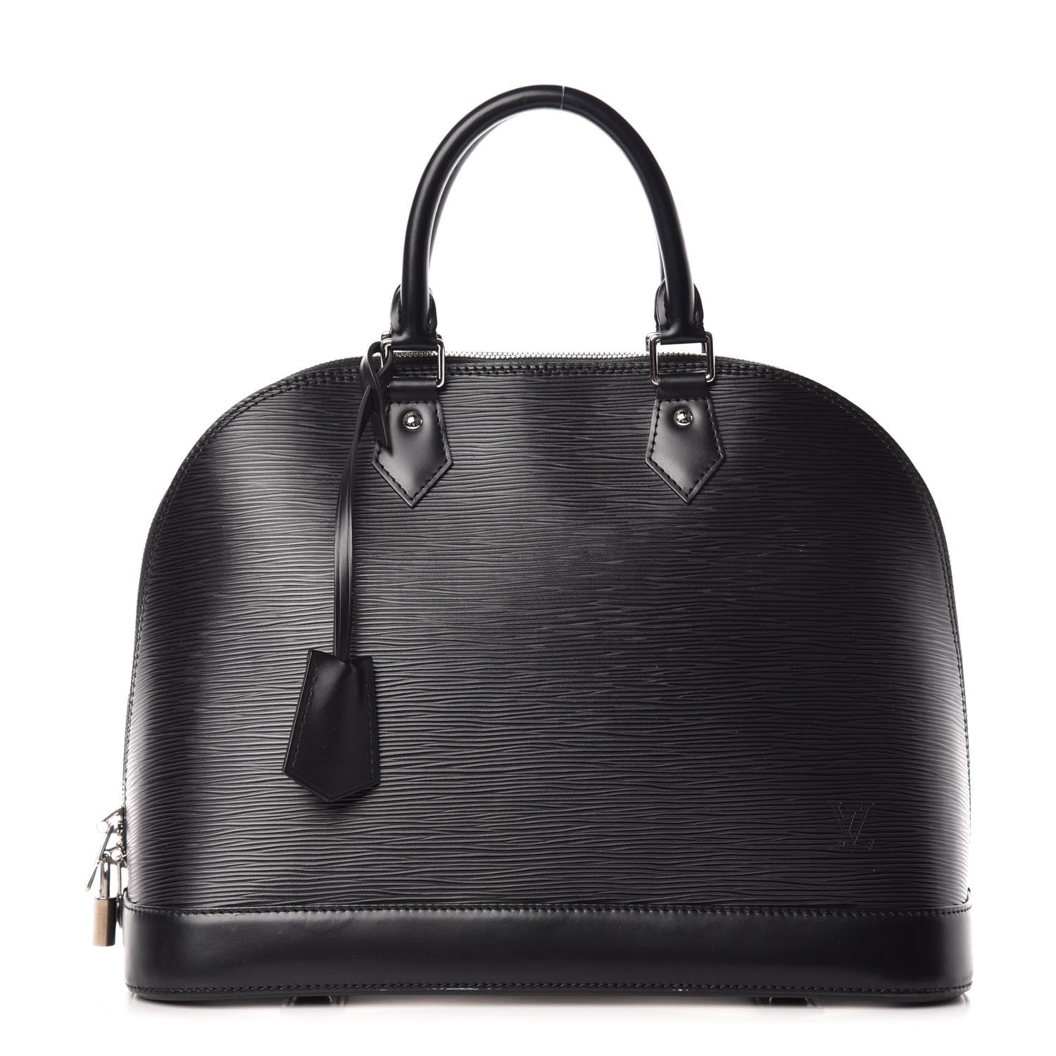 Louis Vuitton Epi Alma MM Black 1 of 12