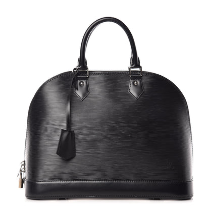 Louis Vuitton Epi Alma MM Black 1 of 12