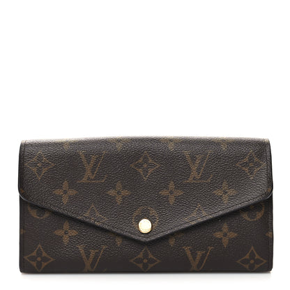 Louis Vuitton Monogram Sarah Wallet NM Coquelicot 1 of 7
