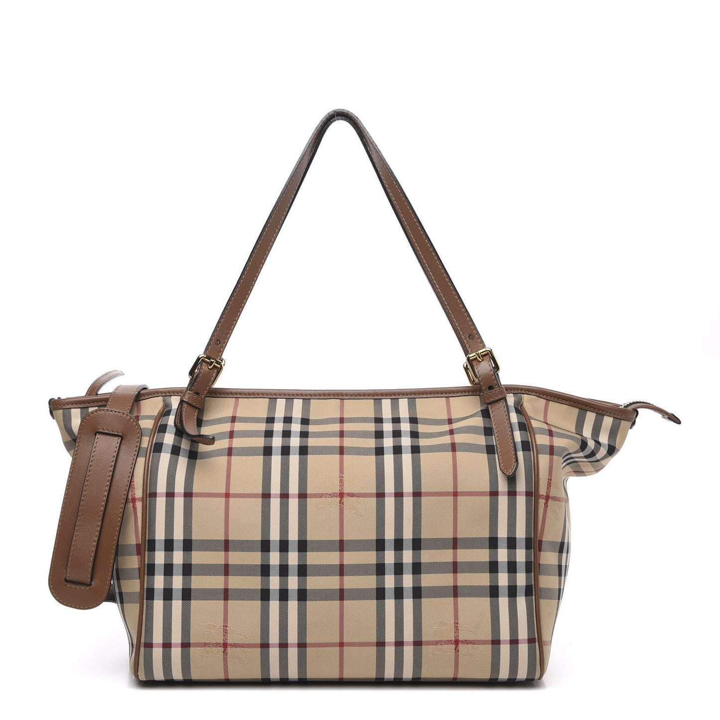 Horseferry Check Diaper Bag Tote Tan