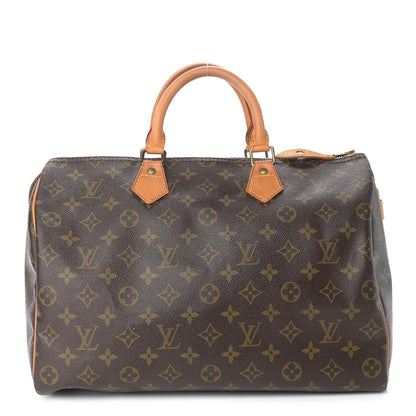Louis Vuitton Monogram Speedy 35 1 of 15