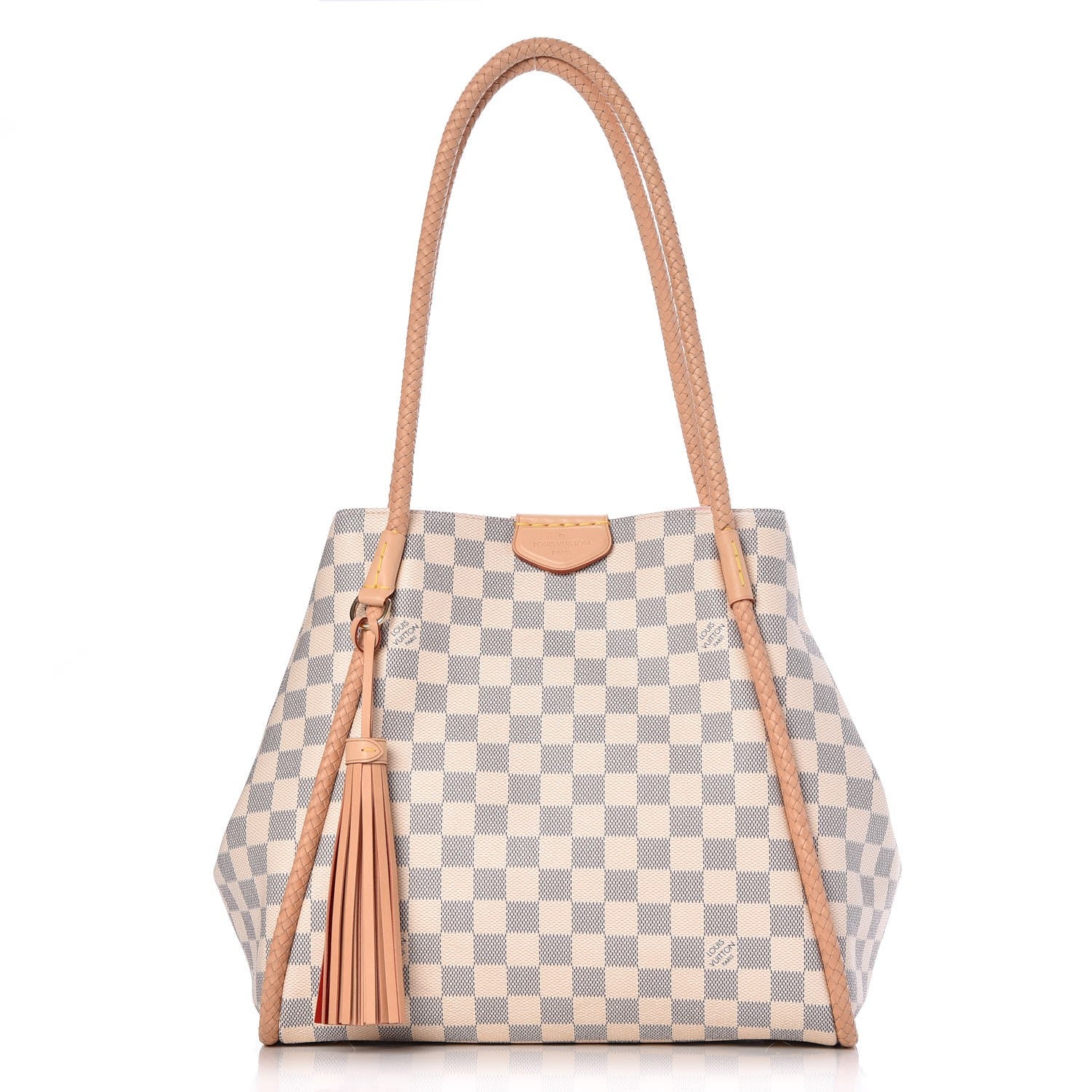 Louis Vuitton Damier Azur Propriano Rose Ballerine 1 of 10