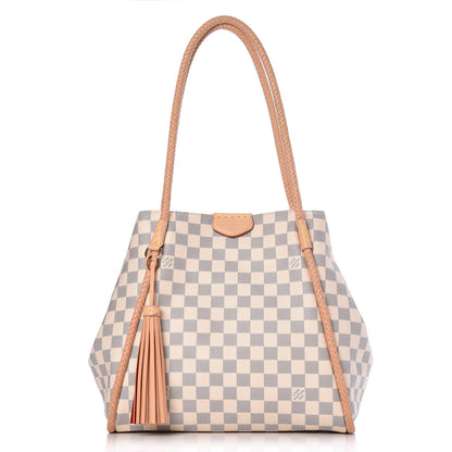 Louis Vuitton Damier Azur Propriano Rose Ballerine 1 of 10
