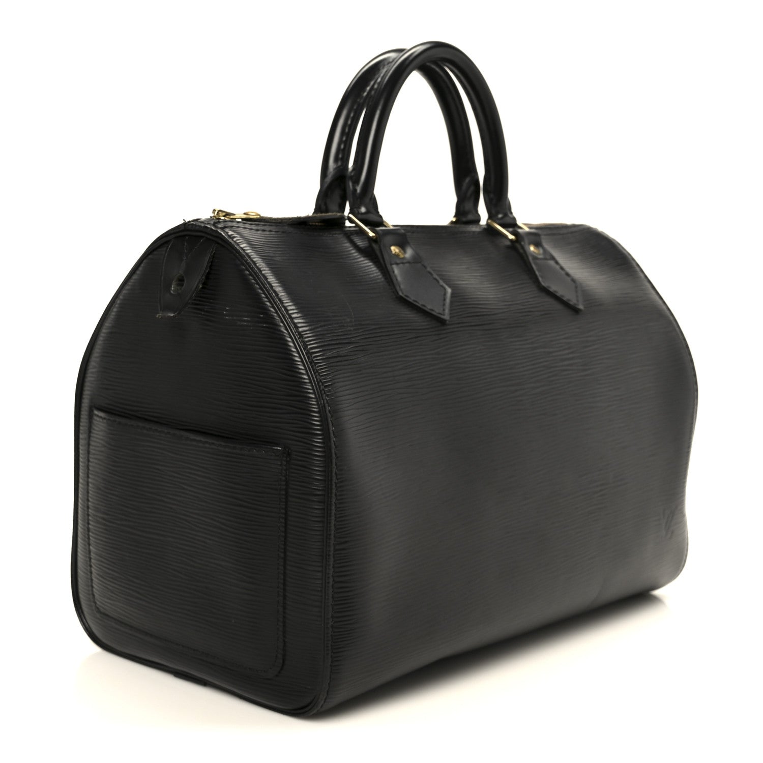 Louis Vuitton Epi Speedy 30 Black 3 of 11