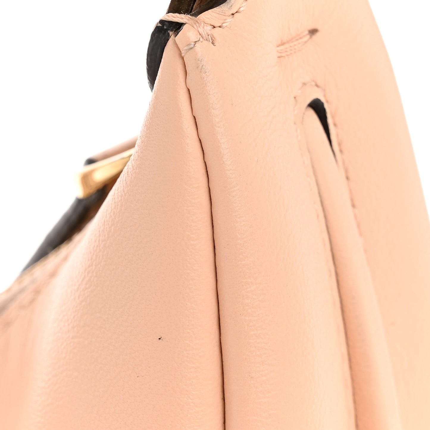 Vitello Grace Matte Small Fendigraphy Hobo Bag Light Rose