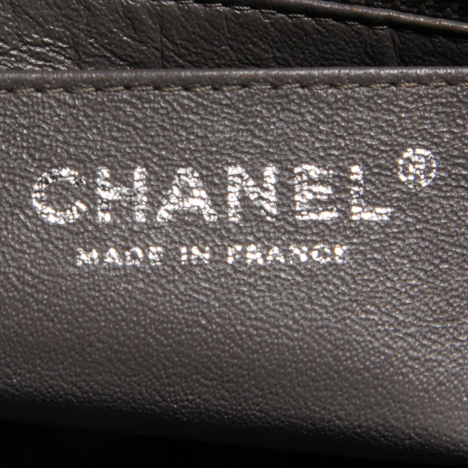 Chanel Caviar Quilted Jumbo Single Flap Grey 6 of 8