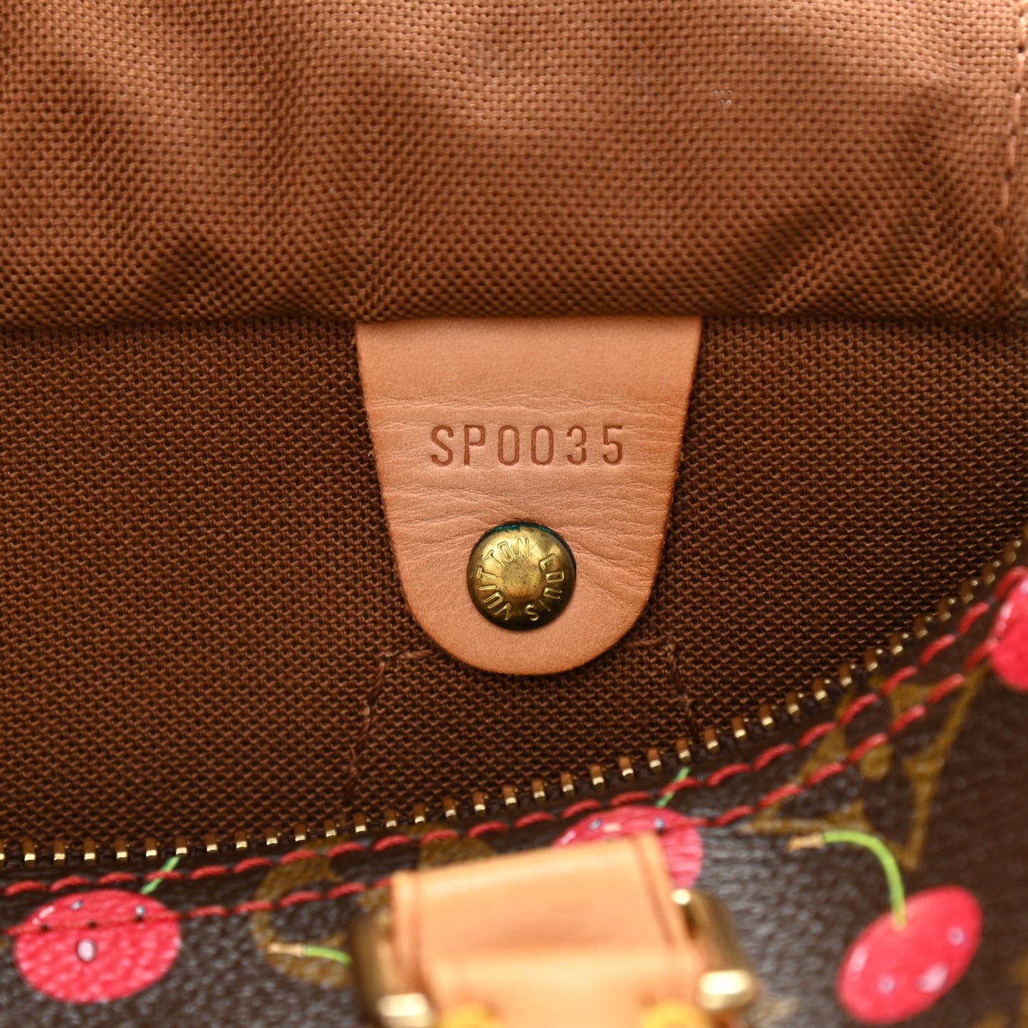 Monogram Cerises Speedy 25
