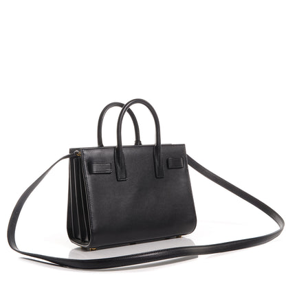 Saint Laurent Calfskin Nano Sac De Jour Black 3 of 7