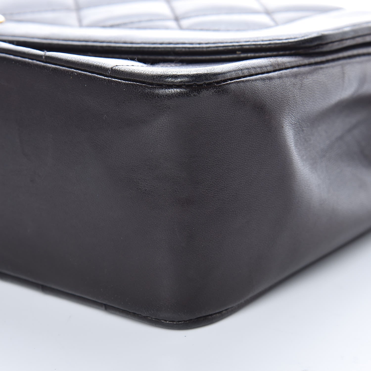 Chanel Lambskin Quilted Medium Single Flap Black 10 of 15