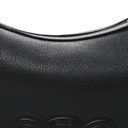 Celine Supple Calfskin Cuir Triomphe Small Heloise Shoulder Bag Black 9 of 11