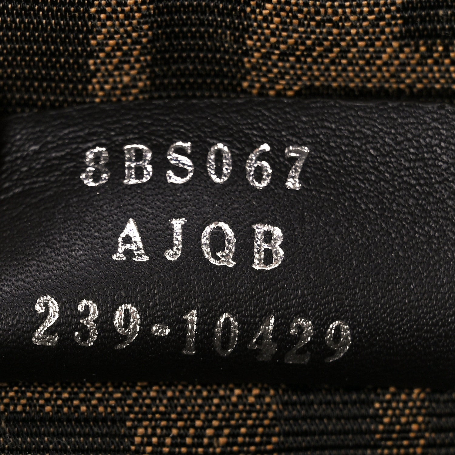 Fendi Rock Millenium Logo Embossed Mini By The Way Top Handle Boston Bag Argento 7 of 12