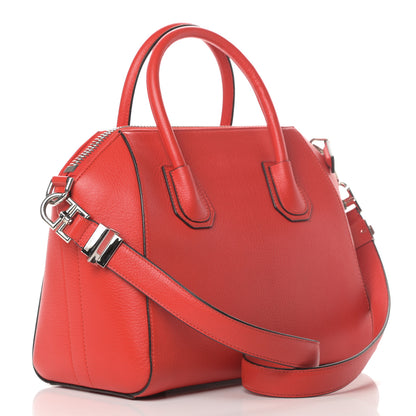 Givenchy Sugar Goatskin Small Antigona Red 4 of 12
