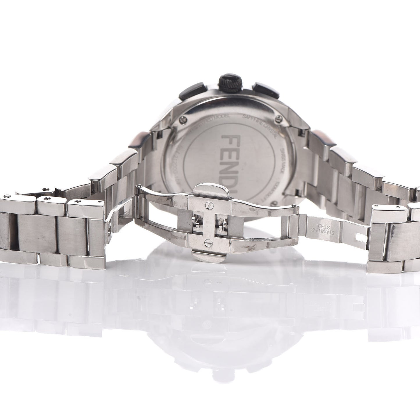 Stainless Steel 40mm Momento Monster Chronograph Quartz Watch