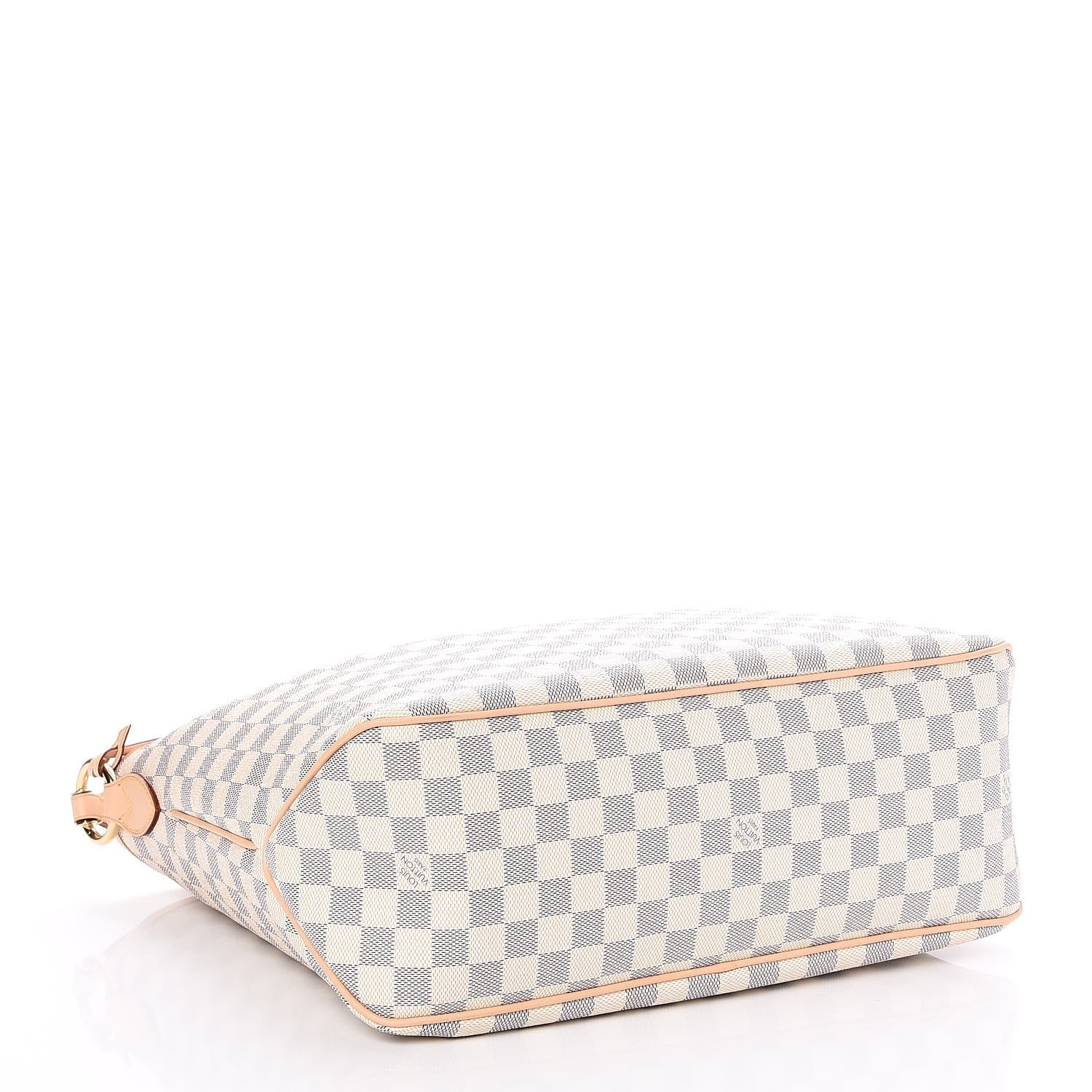 Louis Vuitton Damier Azur Delightful MM Rose Ballerine 4 of 7
