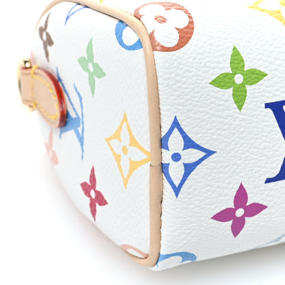 Louis Vuitton LV X TM Monogram Multicolor Nano Speedy White 8 of 9