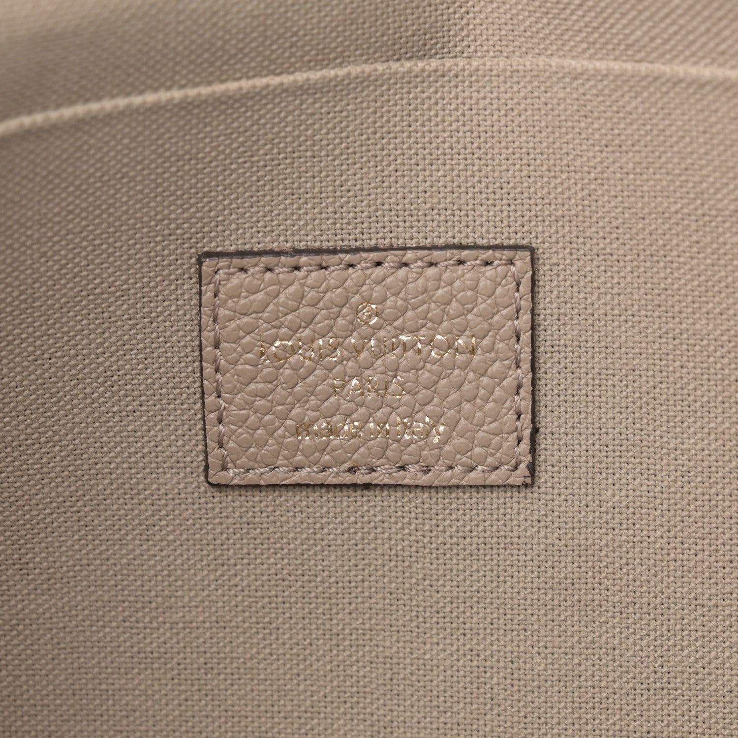 Louis Vuitton Empreinte Pochette Felicie Chain Wallet Tourterelle 7 of 10